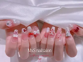 ネイル MxS Nail(長さだし/フィルイン/マグネット/韓国ネイル/ワンホンネイル/ワンカラー)所属・MxS リィリィのネイルデザイン