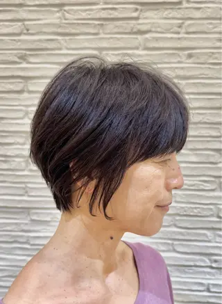 ショート 前平 友慈のヘアスタイル