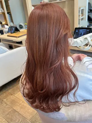 ロング カラー 暖色カラー/似合わせ カット/名古屋/辻のヘアスタイル