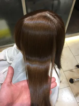 セミロング カラー セイヤ 艶髪再生師のヘアスタイル