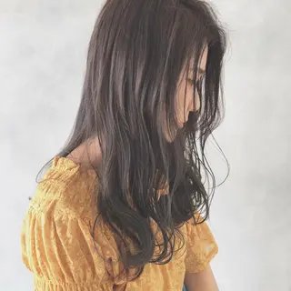 セミロング 小澤大輔 YOLO hairのヘアスタイル