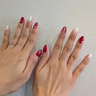 ネイル 6RokuHair（ロクヘアー)所属・門川 茉奈美のネイルデザイン