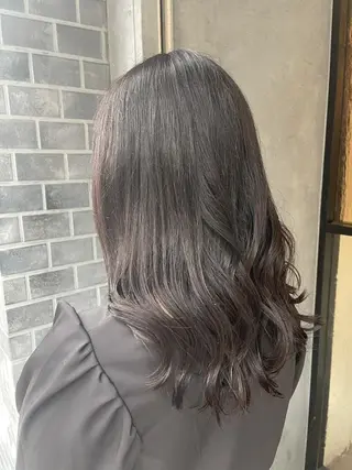 セミロング カラー ☁Neolive .Ayana✂️のヘアスタイル