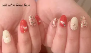 ミディアム ネイル ネイルスタジオ シェイクユアハンズのネイルデザイン