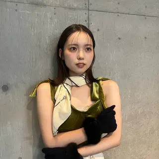 カラー kida nanaeのヘアスタイル