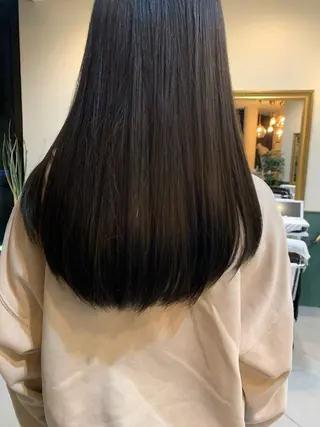 ロング 大木 華のヘアスタイル