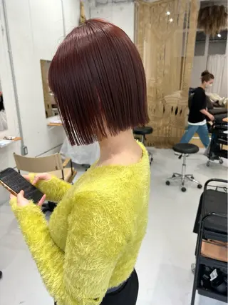 ショート ショートボブ／川崎 子安健太のヘアスタイル