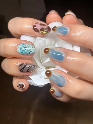 ネイル Nakanail ChiKaのネイルデザイン