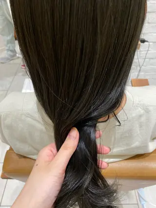 セミロング 【ヘアセット/美眉】 吉川玲のヘアスタイル