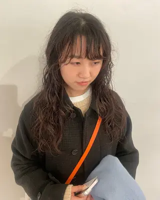 ロング パーマ sachi / tsunaguのヘアスタイル