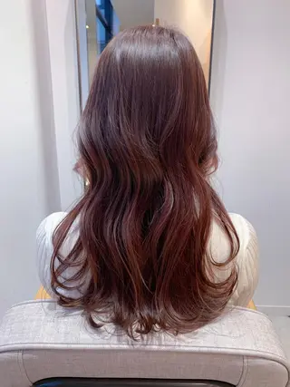 セミロング カラー ヘアアレンジ yuka .のヘアスタイル