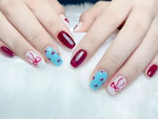 ネイル M🌷nail 長さだし専門店のネイルデザイン