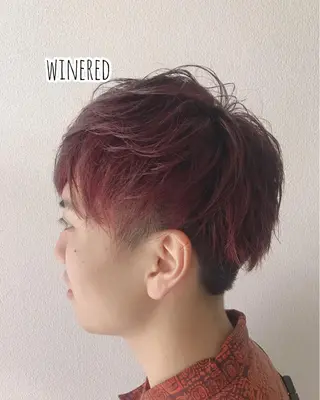 ショート カラー メンズ 年間1500人担当 代表　南一路のヘアスタイル