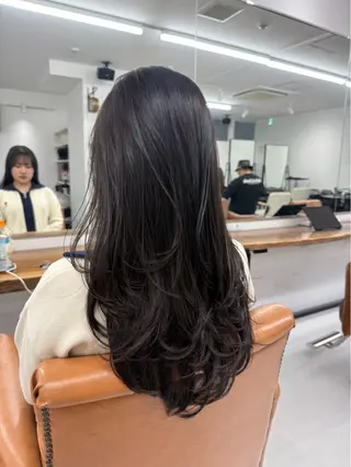 ロング カラー COVO所属・髪質改善/韓国ヘア yunaのヘアスタイル