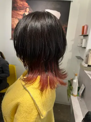 ミディアム カラー 🌛ダブルカラー 🌜SAYAKAのヘアスタイル