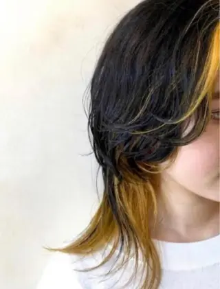 カラー ❁*EARTH/A 島崎千夏❁⃘*.ﾟのヘアスタイル