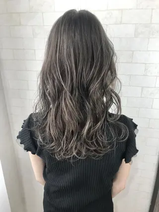 ロング 神野 雅樹のヘアスタイル