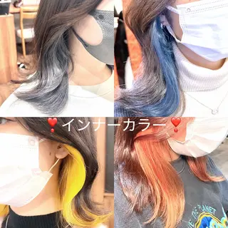 カラー ヘアアレンジ MiU所属・韓国×髪質改善×美髪 縮毛矯正×レイヤーのヘアスタイル
