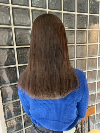 ロング アキ/梅田/顔まわり /レイヤーカット/のヘアスタイル