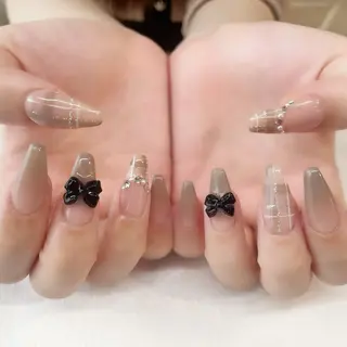 ネイル 💎🐰 saki. m 🐰💎のネイルデザイン