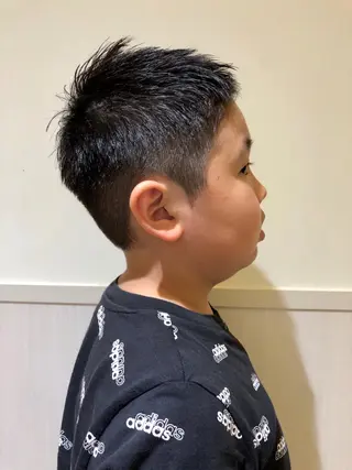 メンズ キッズ さかい なつみのヘアスタイル