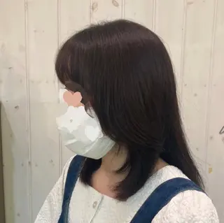 セミロング GRANDEUR/似 合わせ/ケラスターゼのヘアスタイル