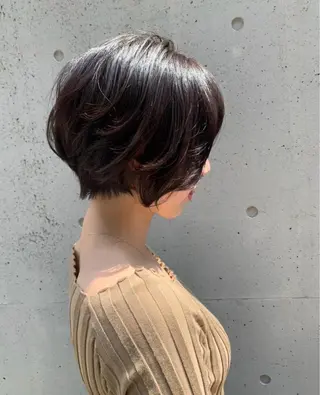 ショート カラー パーマ ヘアアレンジ メンズ キッズ ネイル マツエク・マツパ Luela堅田所属・田中 裕士のヘアスタイル