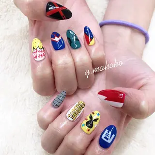 ネイル She nail studio 原宿所属・パラジェル有/ スカルプ/mahoのネイルデザイン