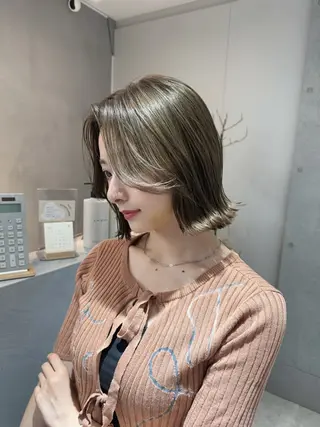 ショート SALOWIN銀座RAY ll所属・オオクラ マオのヘアスタイル