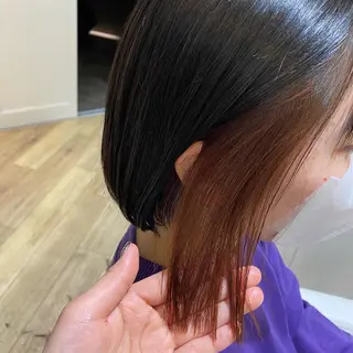 ショート カラー メンズ キッズ ✂︎ショート、ボブ、 レイヤー🩵YUMIのヘアスタイル