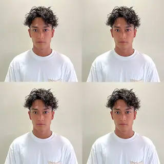 パーマ メンズ 茅ヶ崎パーマ特化/ スパイラル/ハルキのヘアスタイル