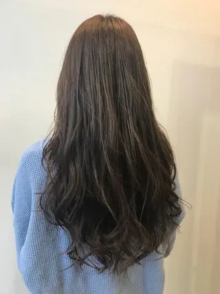 ロング カラー 松崎 崇のヘアスタイル