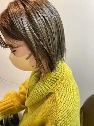 ショート カラー 大村 凪のヘアスタイル