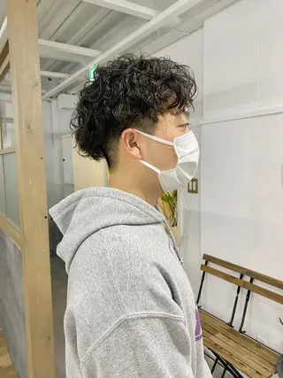 ショート パーマ メンズ ume所属・ひなの .のその他イメージ