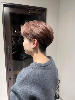 カラー メンズ 友 美海のヘアスタイル