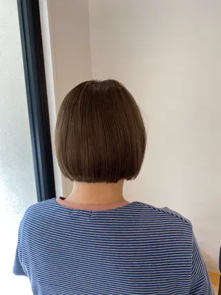 ショート ショート/ボブ/顔周 りレイヤー/RINAのヘアスタイル