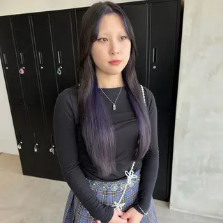 ロング カラー はちすか るかのヘアスタイル