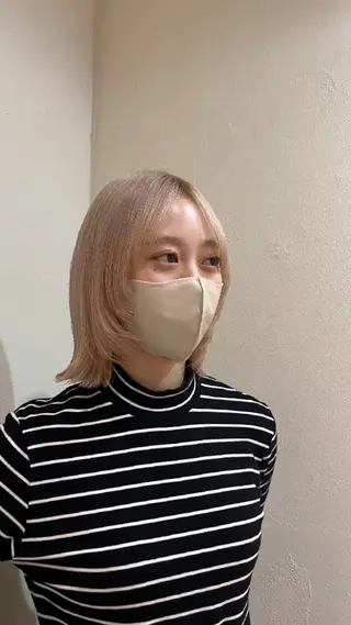 ショート ルプラボウ　小野寺 菜穂/豊橋/パーマのヘアスタイル