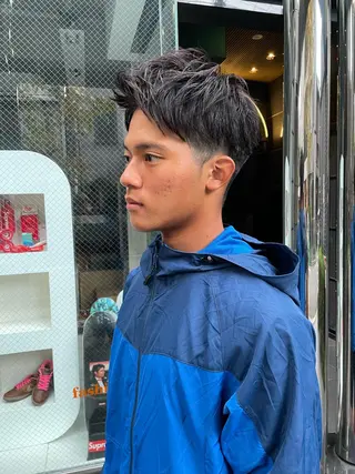 ショート salowin所属・吉ヶ別符 亮祐のヘアスタイル