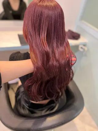 ロング カラー ヘアアレンジ 愛されカラー🩷 はるなのヘアスタイル