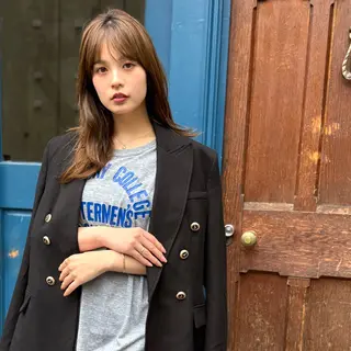 セミロング また会いたくなる 美容師【KENTA】のヘアスタイル