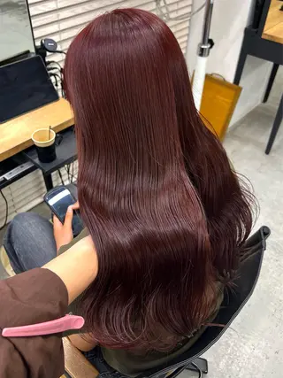 ロング 暖色カラー/レイヤー カット☁️MEI☁️のヘアスタイル