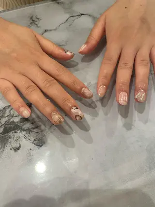 ネイル 束感まつ毛/ネイル/ LED♥KIRARAのマツエク・マツパデザイン