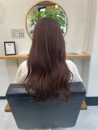 ロング カラー 高梨 菜々のヘアスタイル