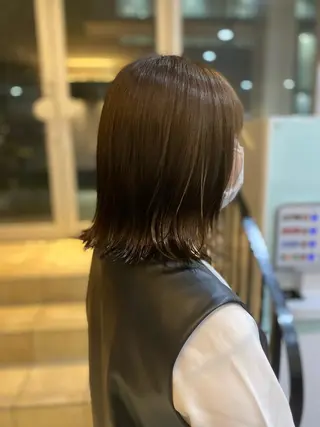 ミディアム レイヤー支持no.1 ☆笠原翔一のヘアスタイル