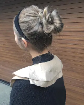 カラー ニシオカ タクヤのヘアスタイル