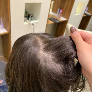 ミディアム カラー 【完全個室】大宮東口 暖色カラー/山崎唯奈のヘアスタイル