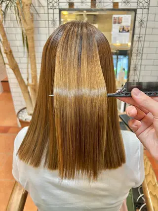 ミディアム 石井 佑樹のヘアスタイル