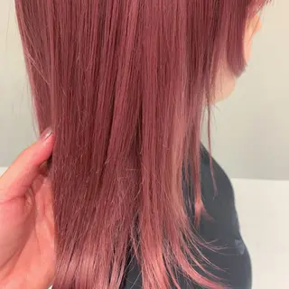 ミディアム カラー minami🪷 暖色カラーのヘアスタイル