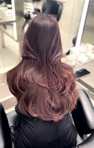 ロング 銀座/韓国/ワンホン 🤍艶髪🖤nahoのヘアスタイル